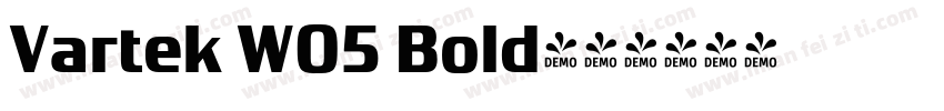 Vartek W05 Bold字体转换